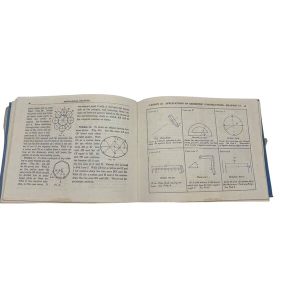 Mechanical Drawing First Year Revised Edition 1954 Ermeling Fischer Greene - Picture 5 of 7
